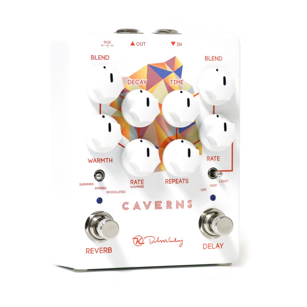 Keeley Electronics Caverns Delay Reverb v2 Guitar Effect Pedal