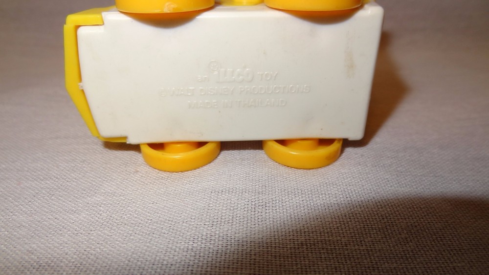 Mickey Mouse Disney Train Engineer Toy 2" Yellow Illco