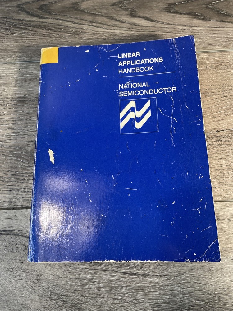 National Semiconductor Linear Applications Handbook Data Book PB 1980