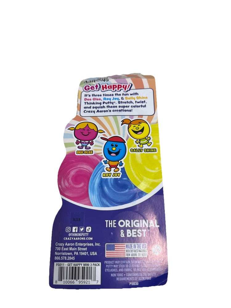 Crazy Aaron’s - Get Happy 3-Pack Mini Tins