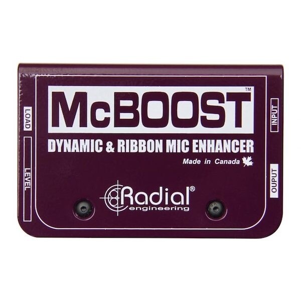 Radial McBoost Microphone Signal Booster