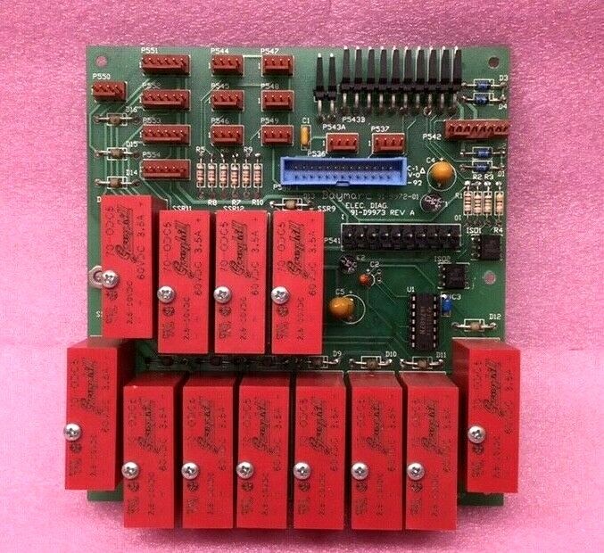 Daymarc 91-9972-01 Used Control Board Assembly 91-D9973