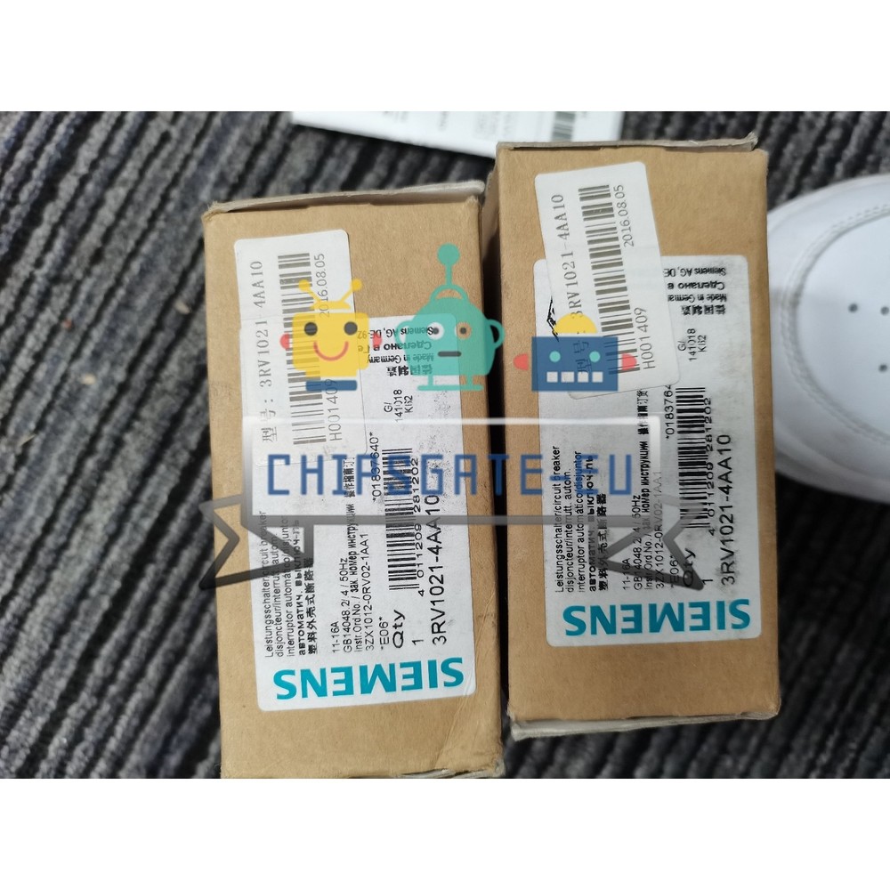 New Siemens Simantic 3RV1021-4AA10 Starter Protector Circuit Breaker