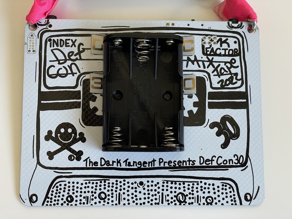 DEFCON 30 Human Badge With Lanyard