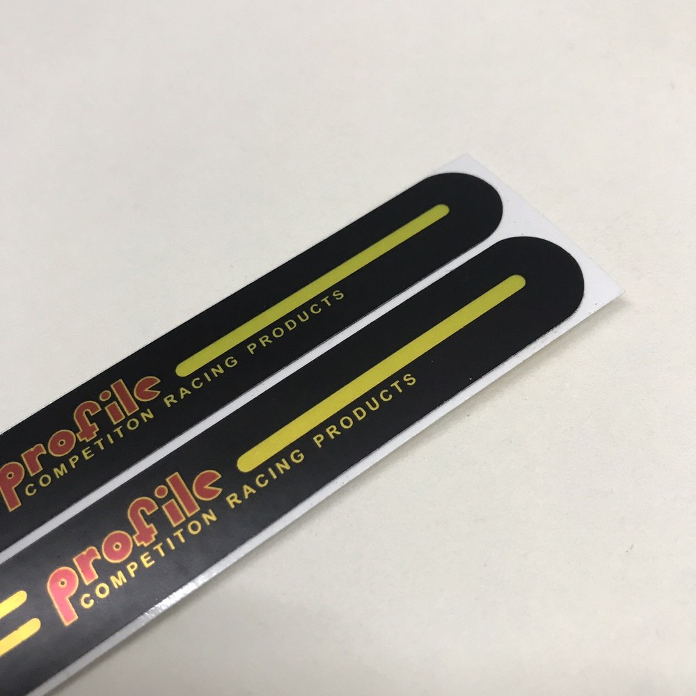 Profile Bmx Crank Decal Old School Custom