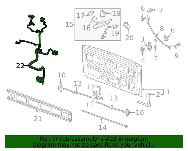 Genuine GM Harness 85583045