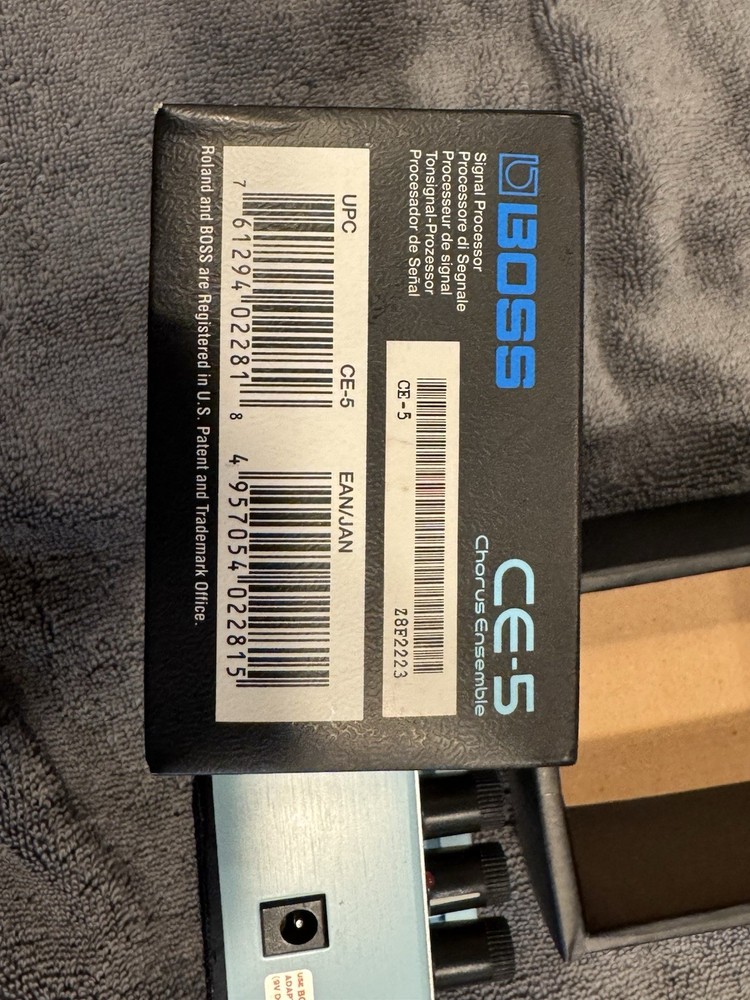 Boss CE-5 Chorus Ensemble Pedal