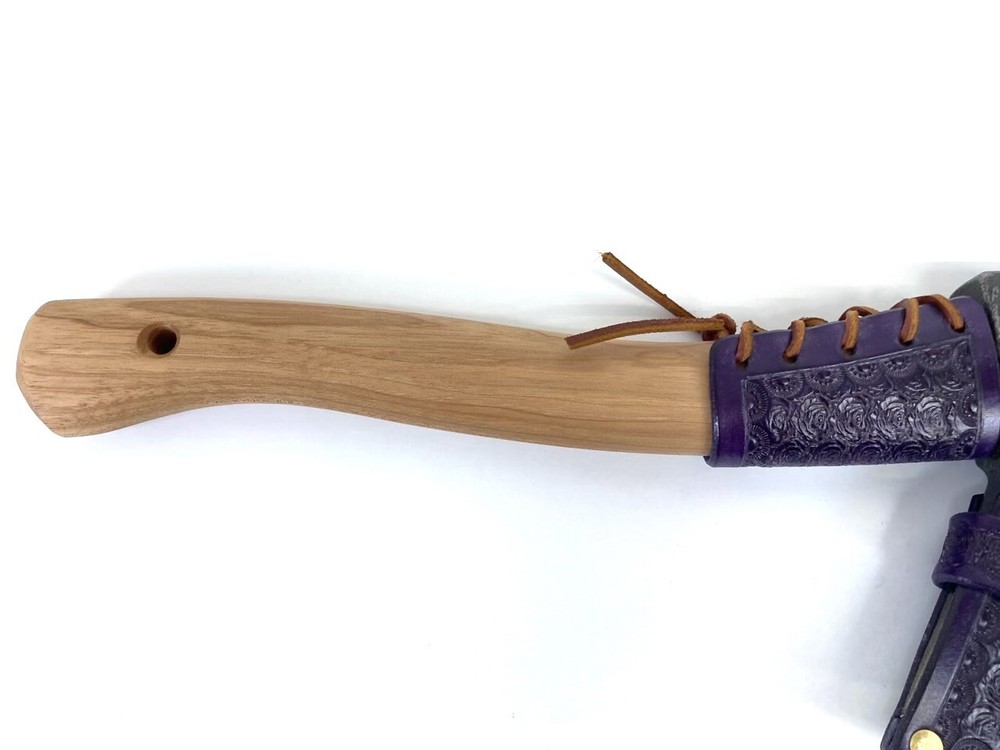 Prandi Hatchet With Custom Sheath And Overstrike Guard