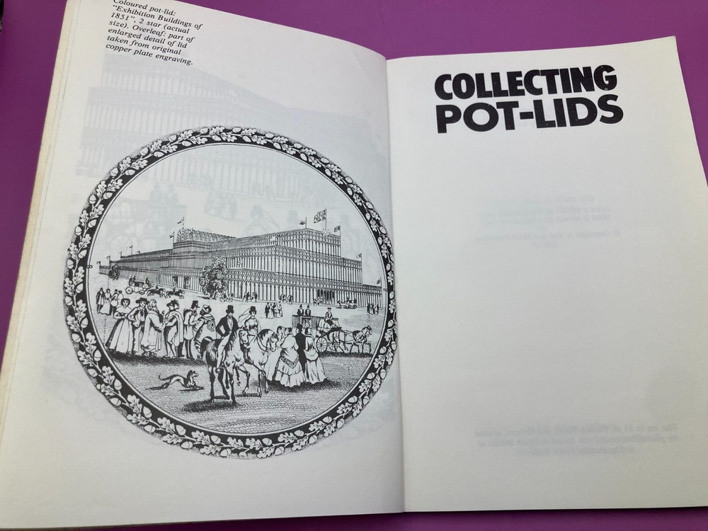 Collecting Pot-Lids, Book, by A.Bell.
