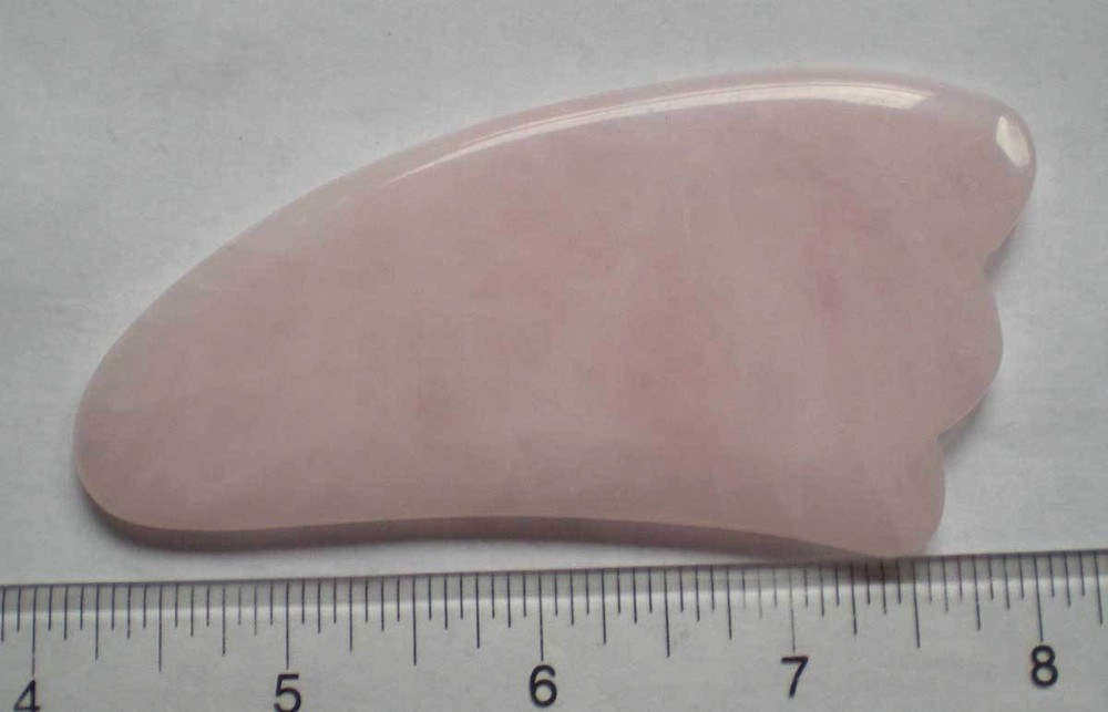 Rose Quartz Gua Sha Massage Tool sc953