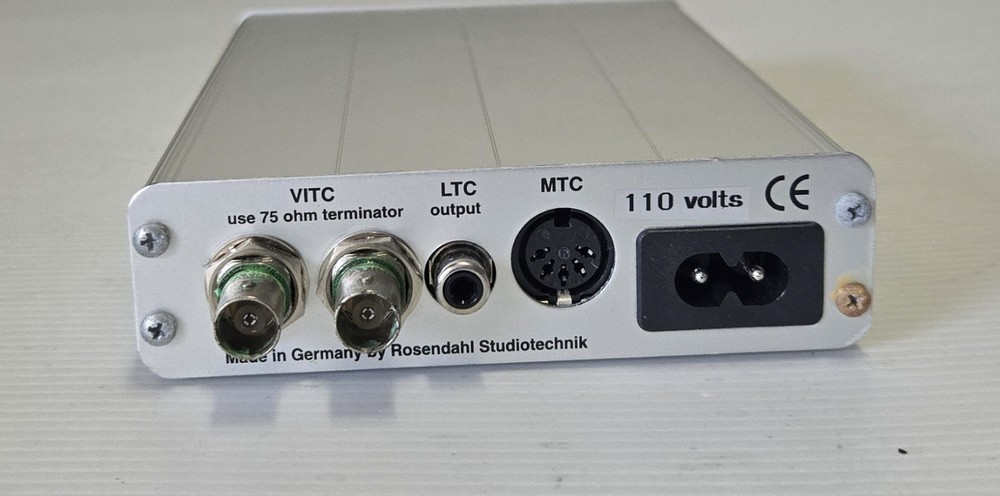 Rosendahl VIF VITC Time code MIDI Interface