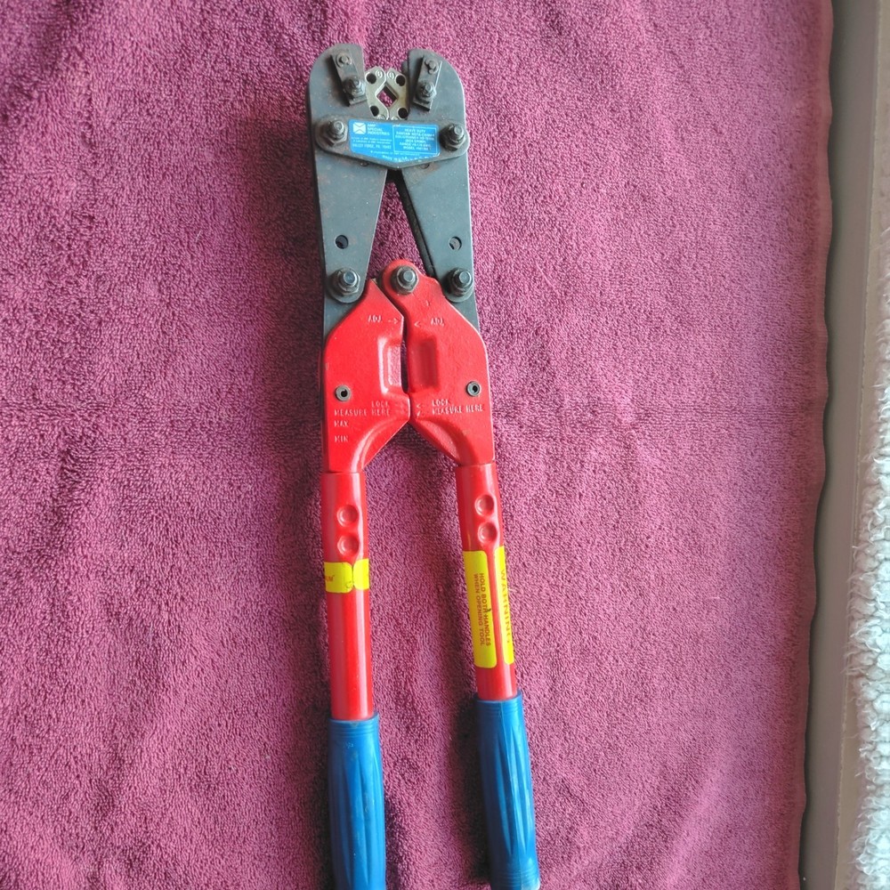 Waldom Electronics W-HTR-2445-A Crimping Tool Free shipping