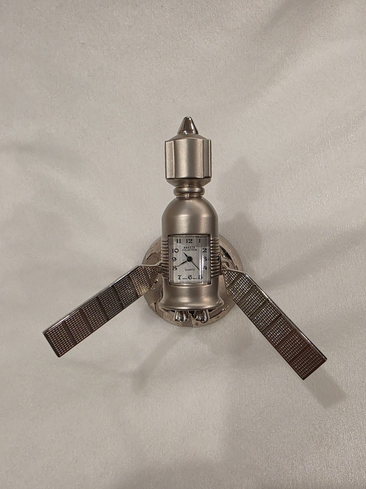 Space Shuttle and Satellite Minature Clocks