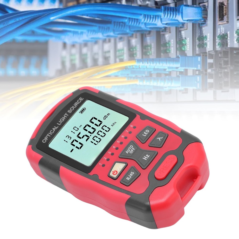 Fiber Optic Stable Light Source Single Mode 1310 1550nm Optical Light Source