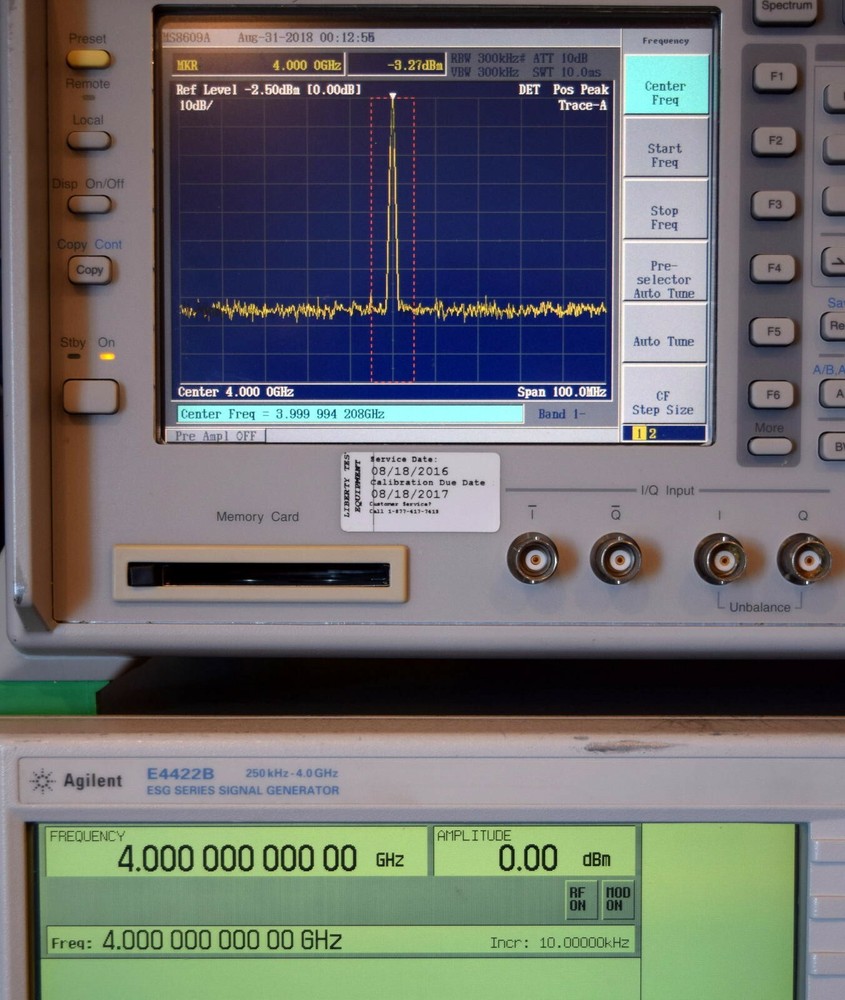 Anritsu MS8609A Digital Mobile Radio Transmitter Tester / Spectrum Analyzer