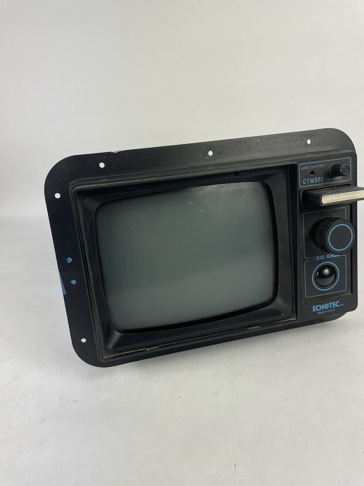 Echotec CTM951 Boat Marine Video Plotter Chartplotter Display