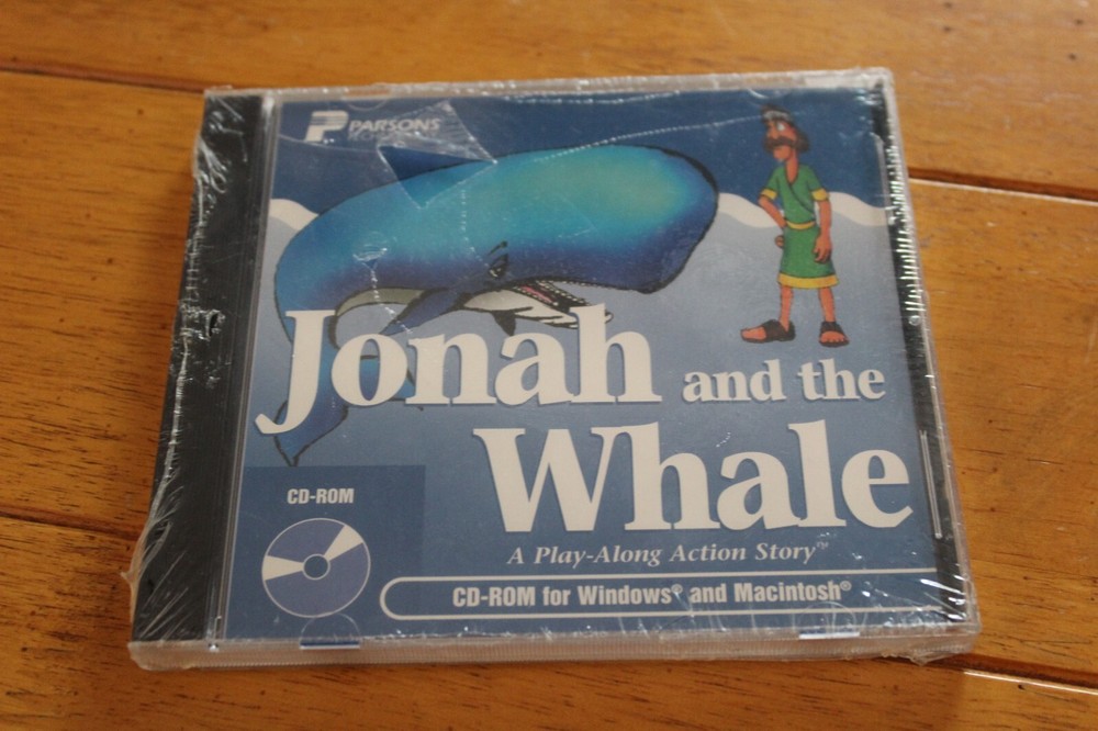 Jonah and The Whale CD-ROM Software 4616 Windows MacIntosh