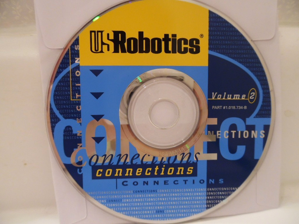 USRobotics Connections PC Software CD ROM - Volume 2