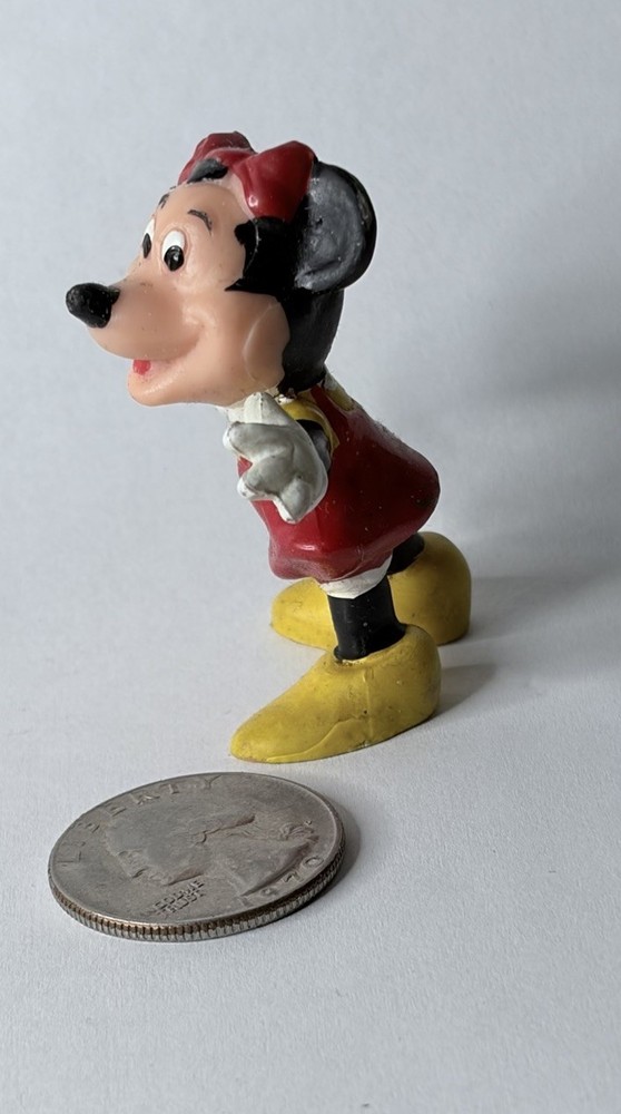 Vintage Mini Mouse PVC Figurine