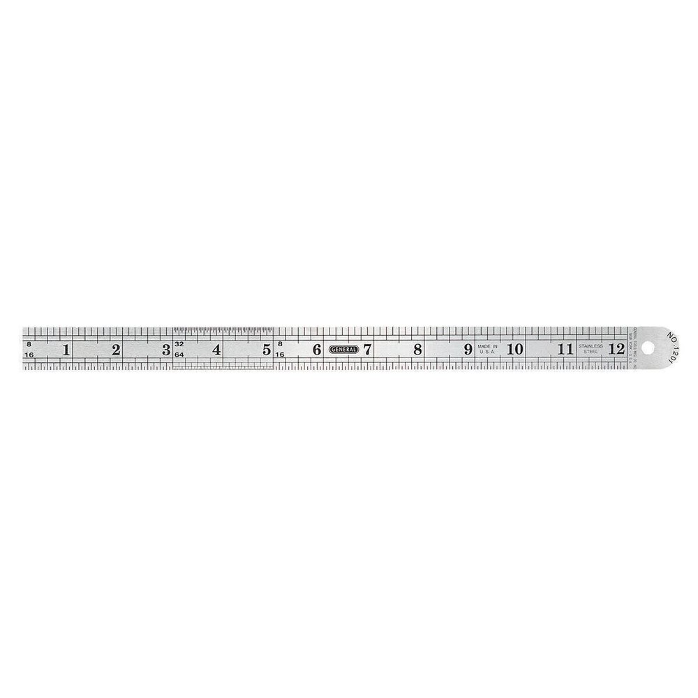 General Tools 12" Ss Ruler