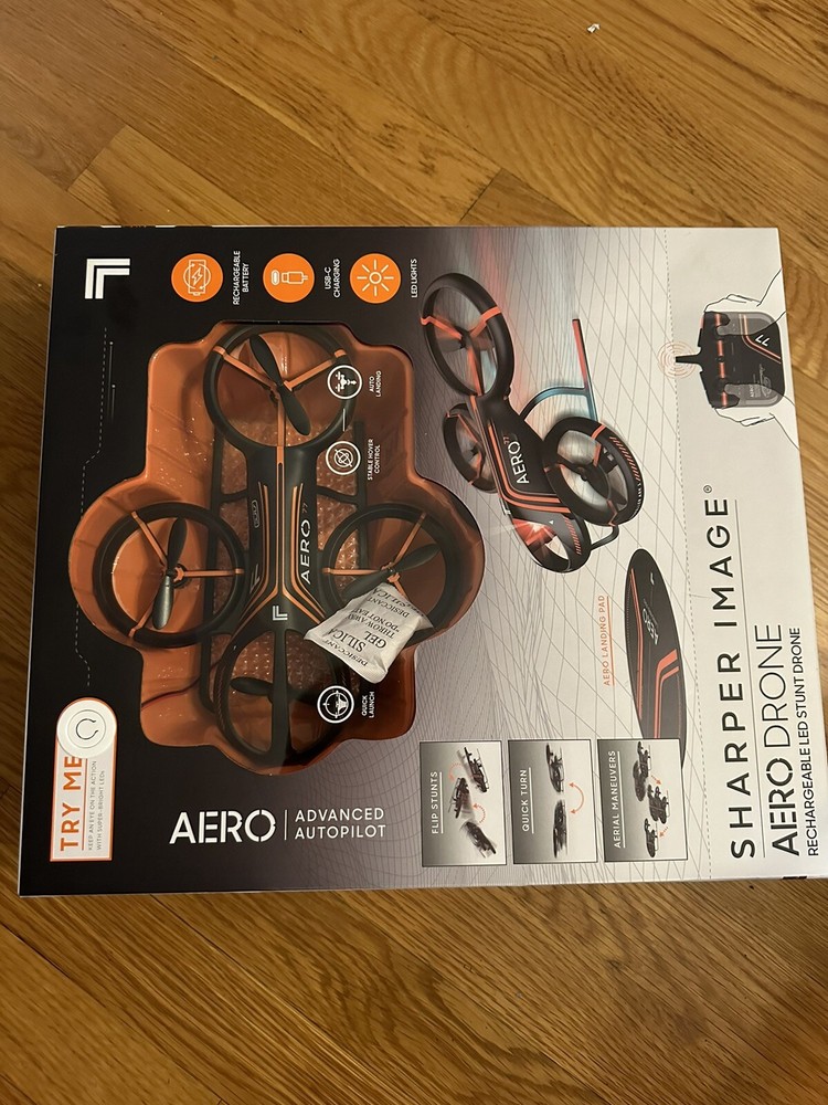Sharper Image Rechargeable Aero Stunt Drone