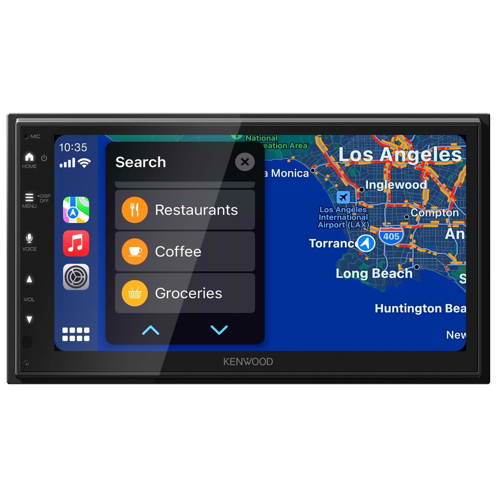 DMX400S 6.8" Digital Multimedia Receiver with Apple Carplay & Android Auto, Back