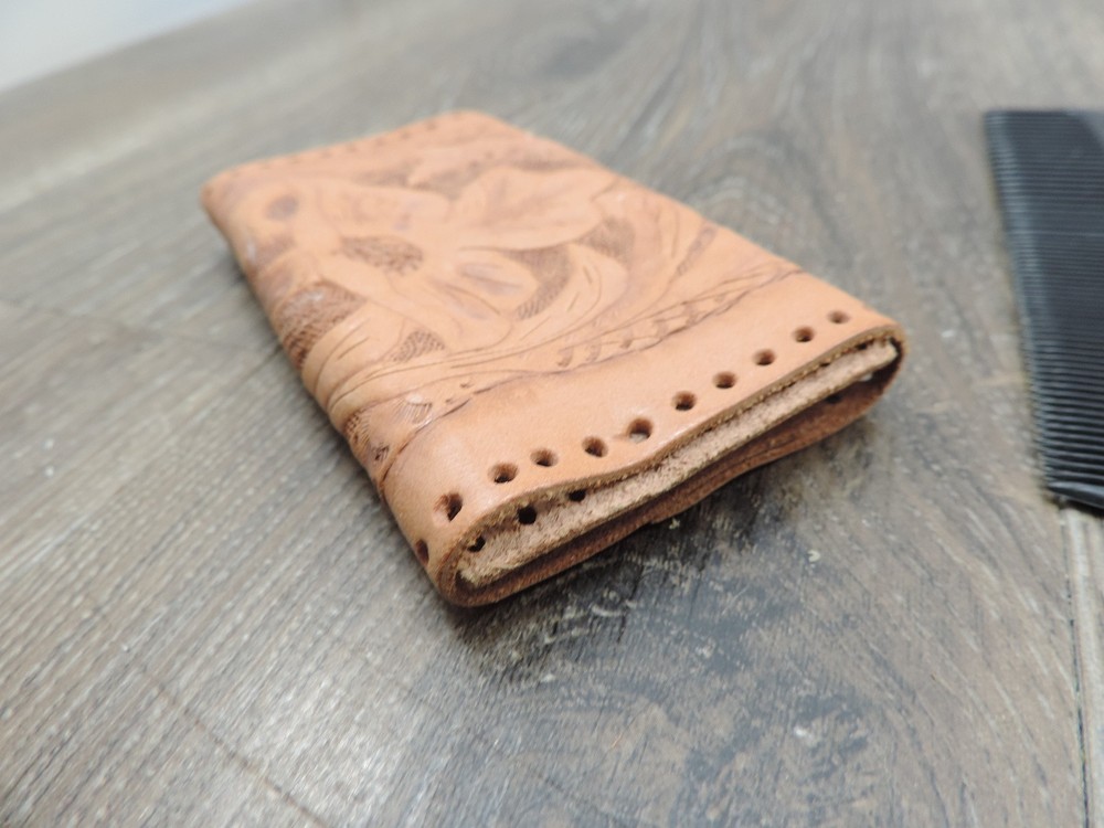 2 Leather Projects Key Holder Comb Case Leather Only