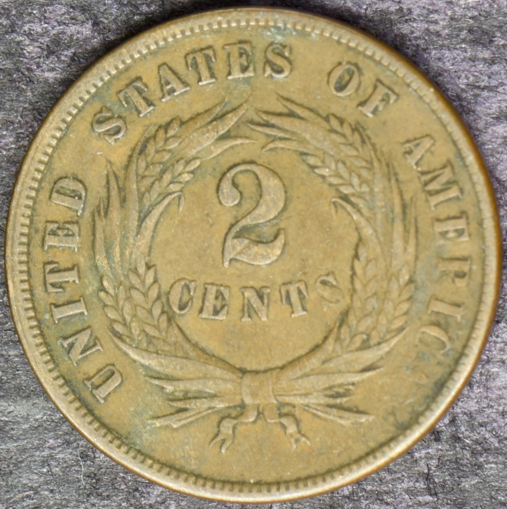 1865 2C Two Cent Piece - ✪COINGIANTS✪