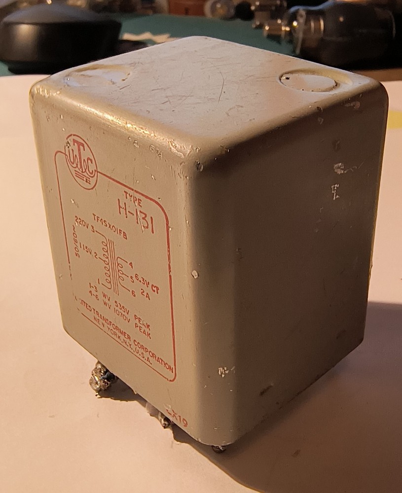 UTC H-131 Transformer VINTAGE