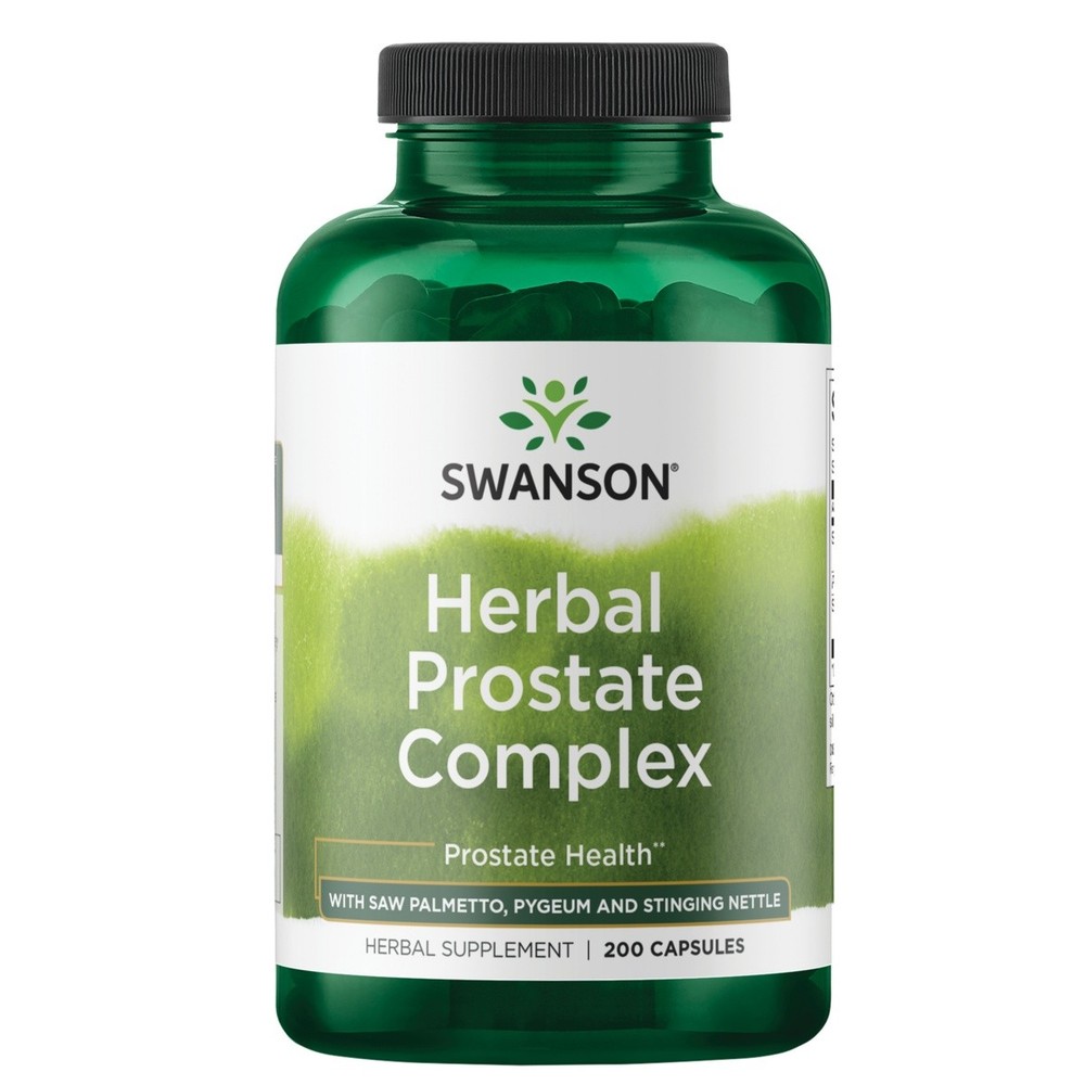 Swanson Herbal Prostate Complex 200 Caps Supplement Support Natural Formula