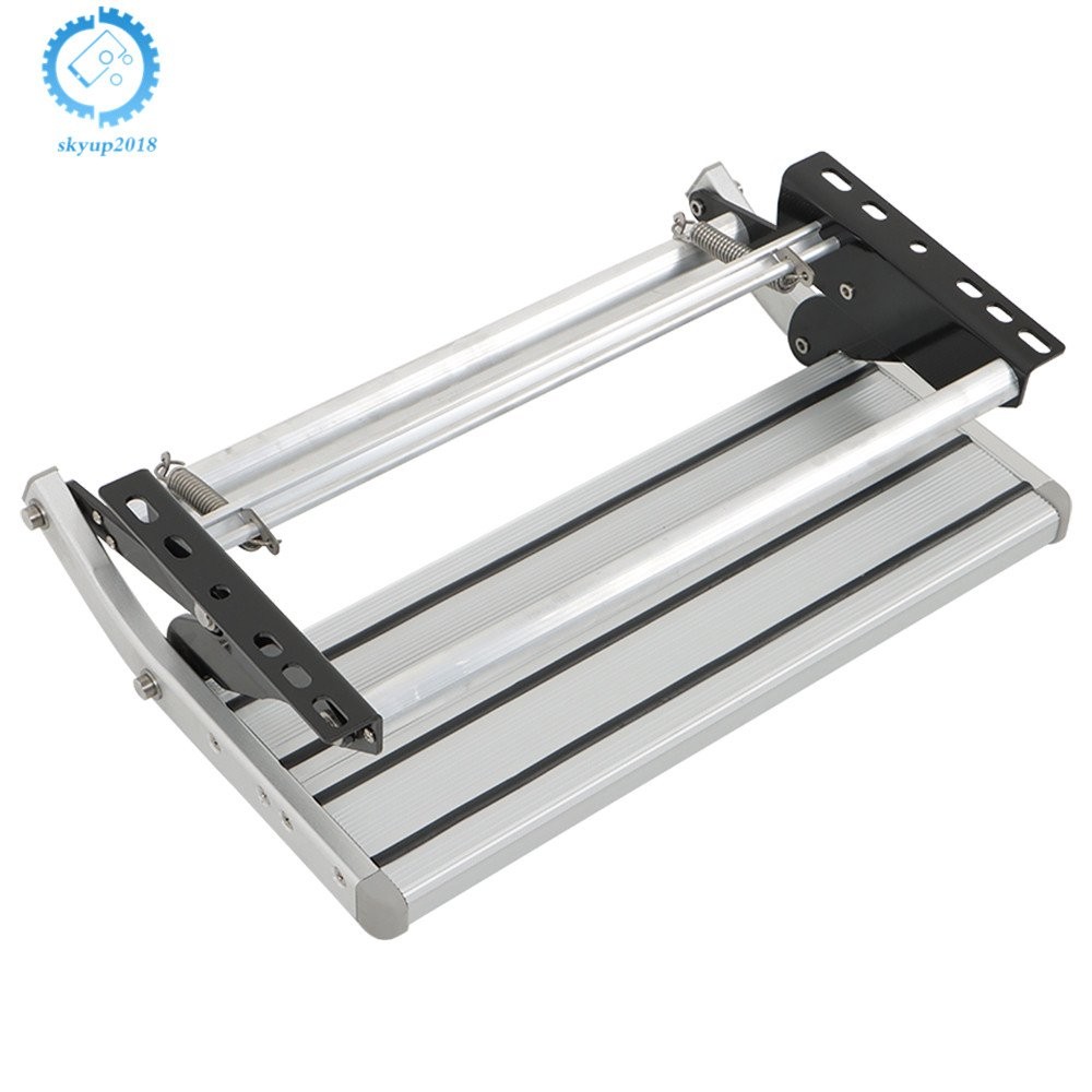 Single Step Aluminium Manual Pull Out Retractable RV Camper Platform Steps Stair