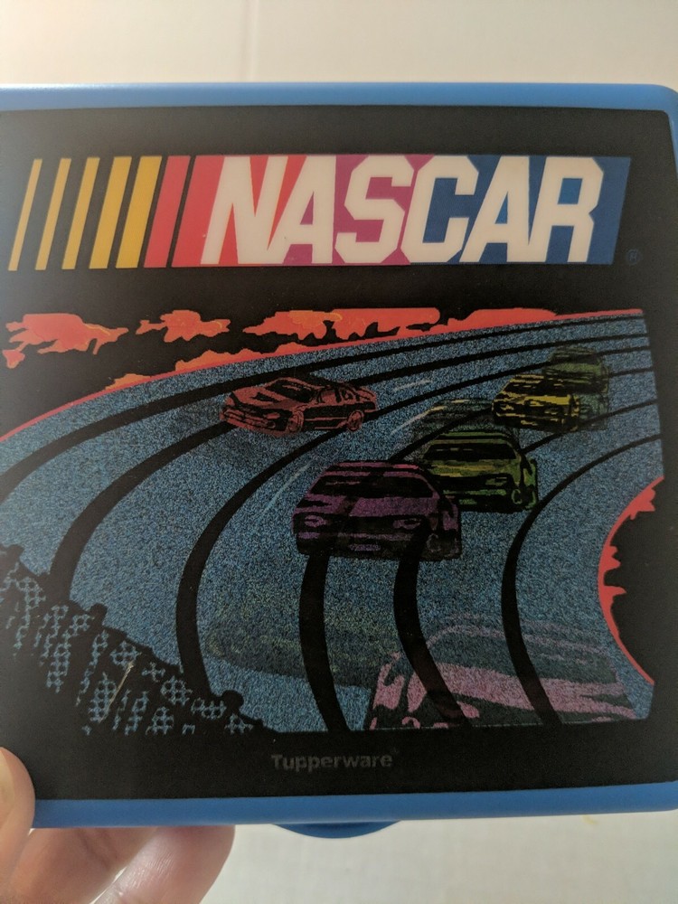 Tupperware And NASCAR Holographic Sandwich Keeper
