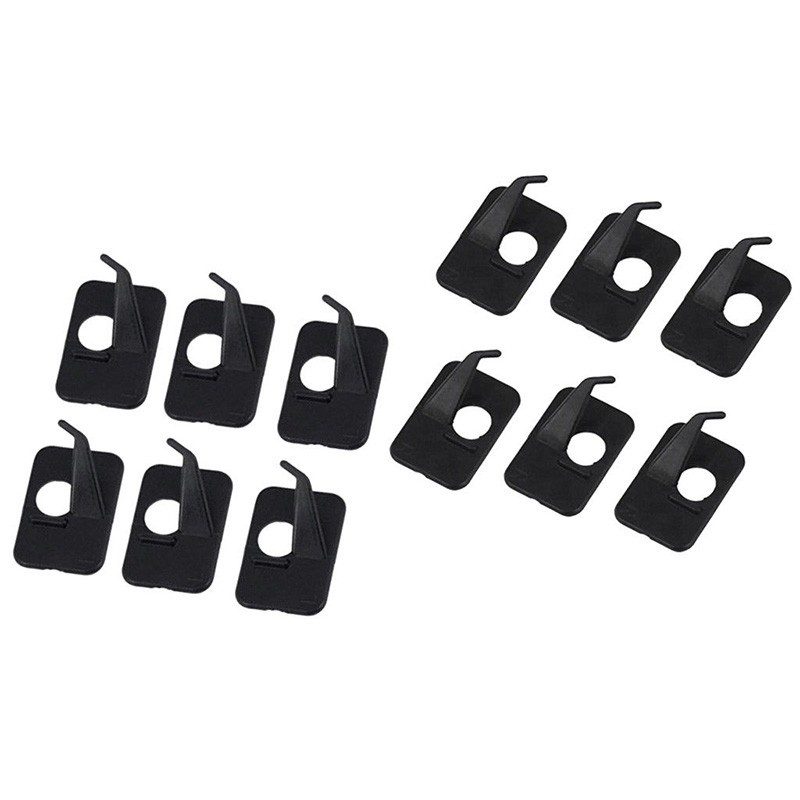 6pcs Arrow Rest Plastic Right Hand Set Training Black Accessory Useful