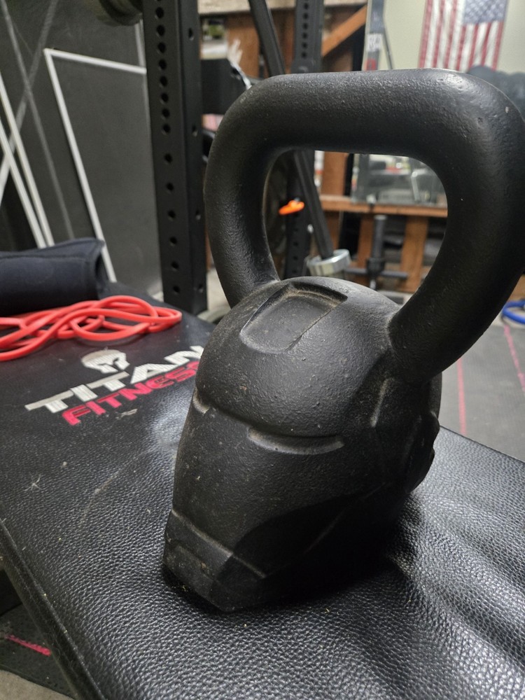 Onnit Officially Licensed Marvel Iron Man Kettlebell 