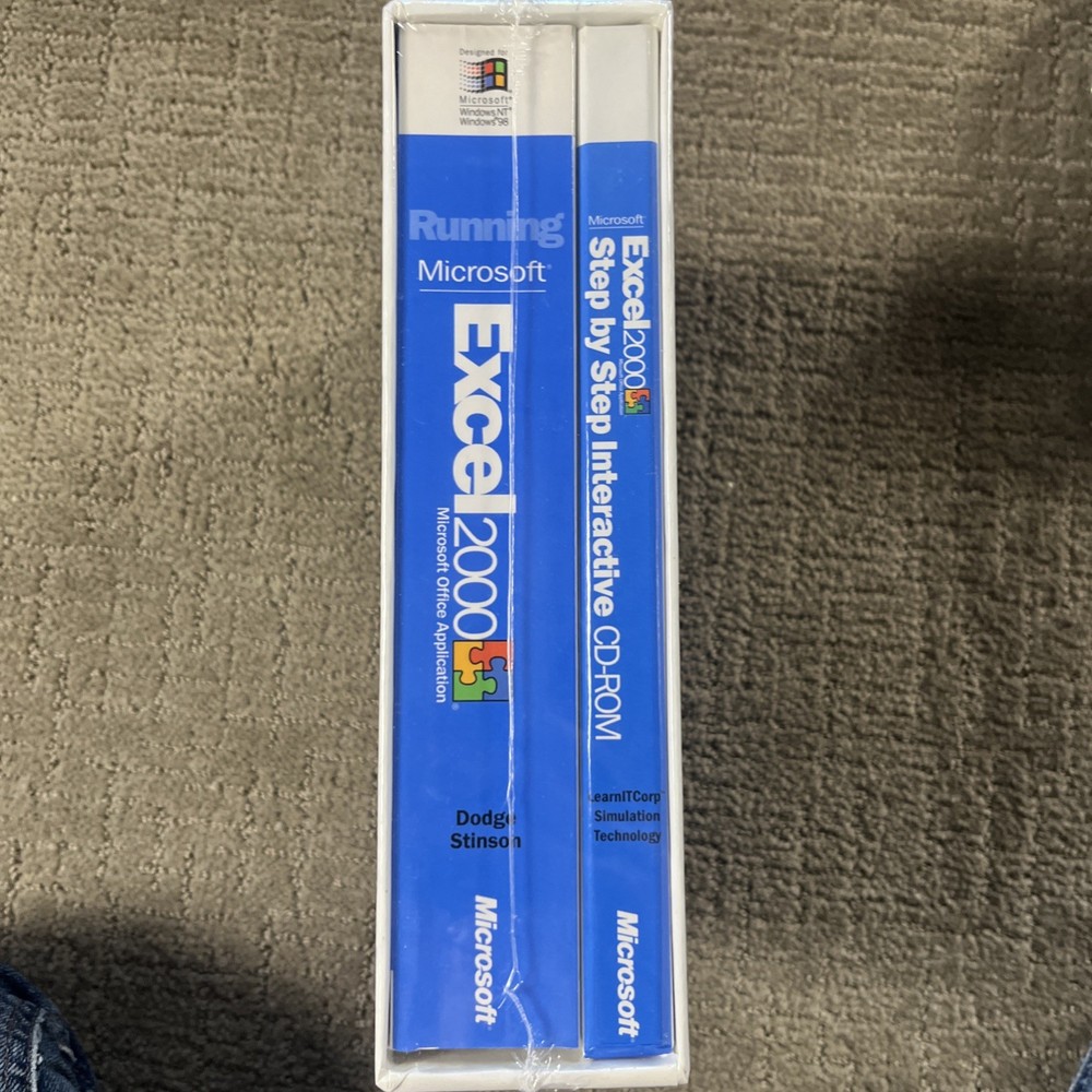 Microsoft Excel 2000 Learning Kit Windows CD-ROM New Sealed!