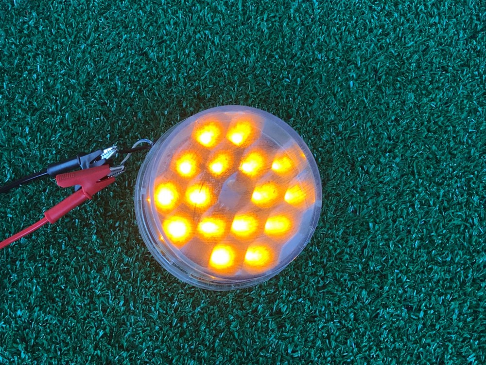 Wanco ArrowBoard 4” Amber Led Light