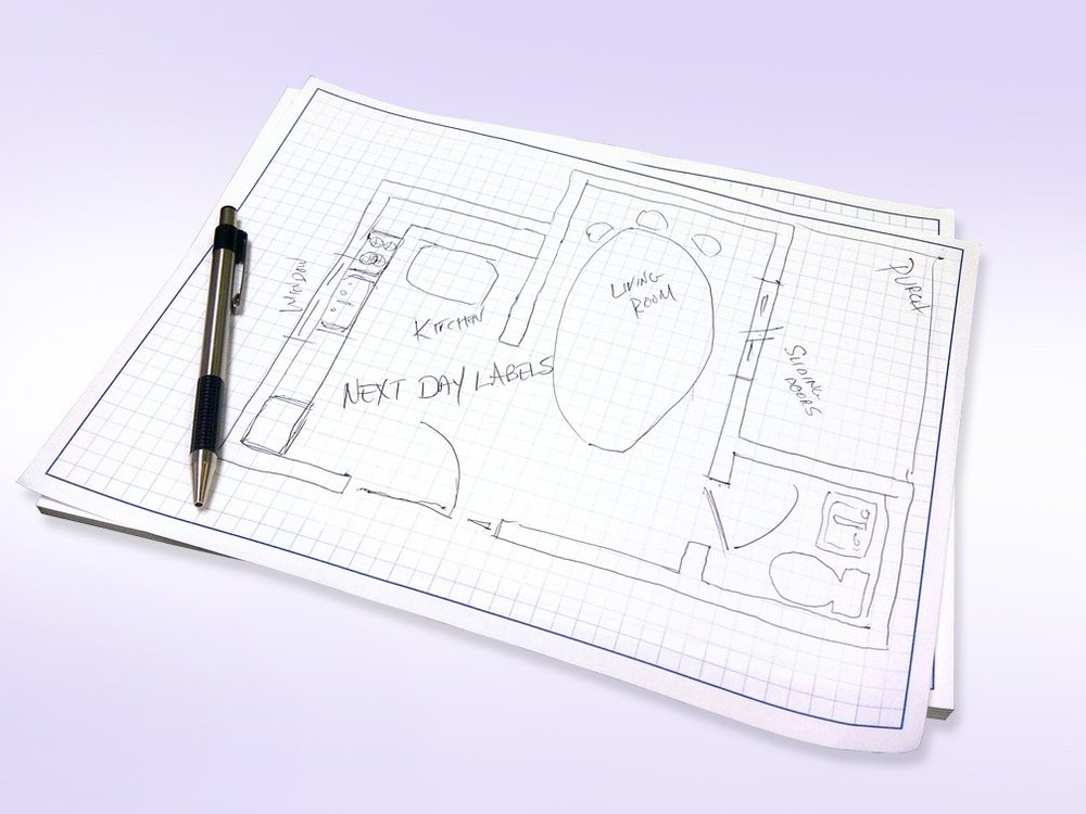 Graph Paper Pad for Blueprint Drawings Drafting Engineering Drawing and Plann...