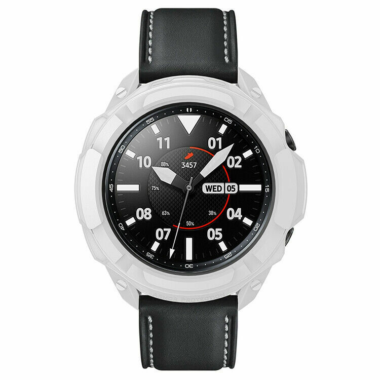 Protective Case Scale Ring Protective Cover For Samsung Galaxy Watch3 Armor
