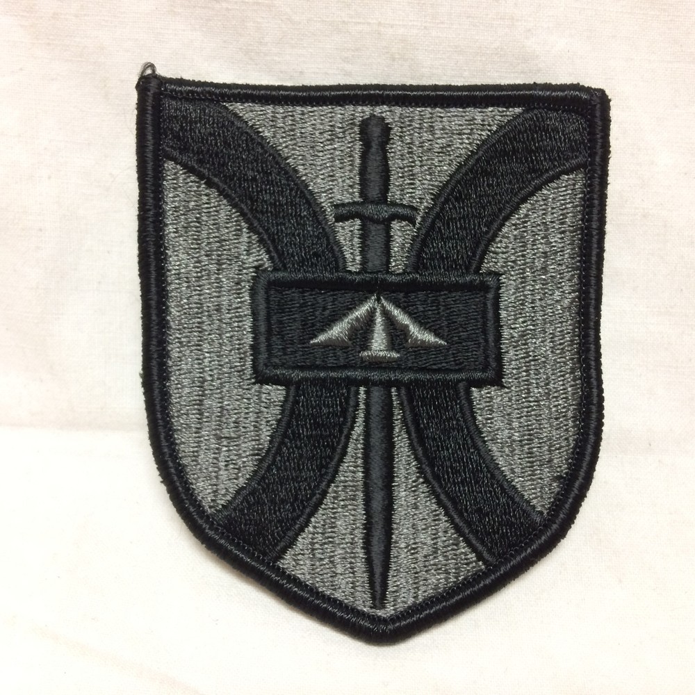 Military Patch Badge Army 916th Support Brigade ACU Hook Loop Back Variant