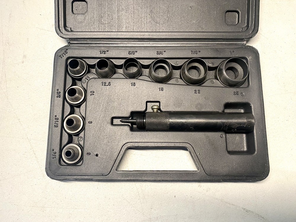 Westward 10 Pc Gasket Punch Set
