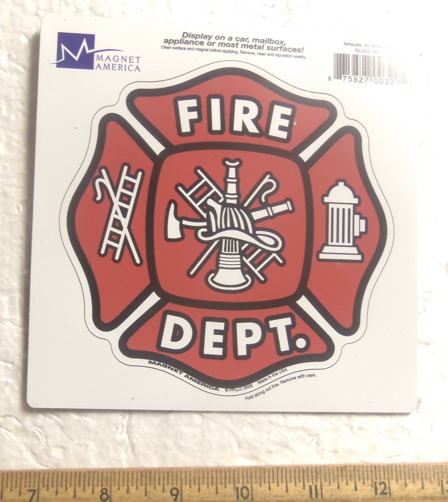 Maltese Cross Fire Department - Message Magnet