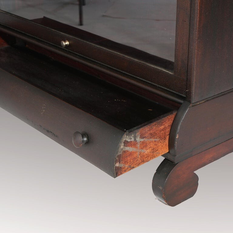 Lundstrom Arts & Crafts Mahogany Four-Stack Barrister Bookcase c1910