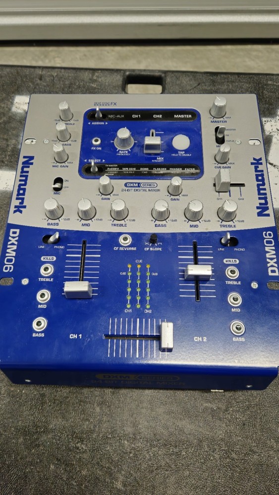 Numark DXM06 DJ Mixer (NO Power Cord)