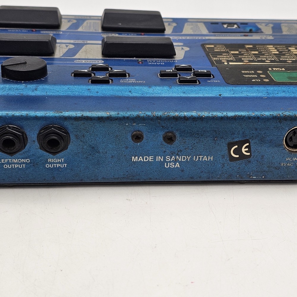 Digitech RP7 Valve Guitar Tube Preamp Multi Effects Processor - Untested As Is