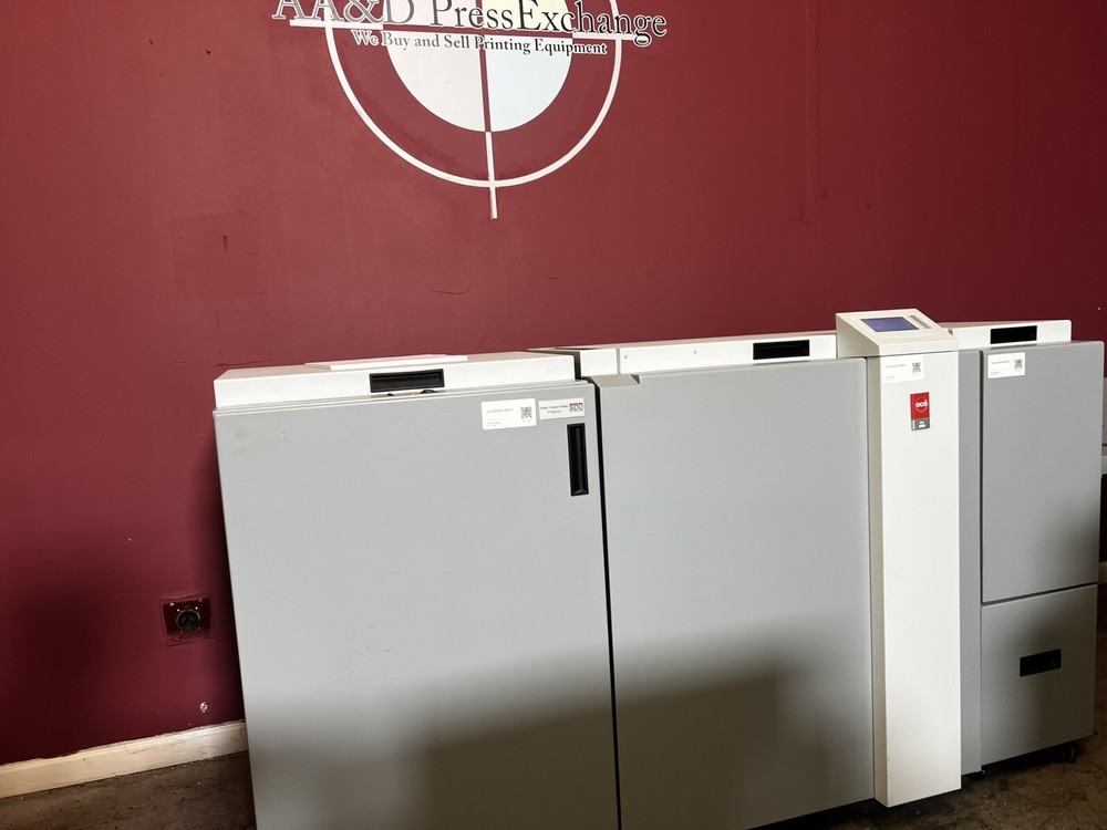 Low meter 57k Oce BLM 200 bookletmaker !Video!