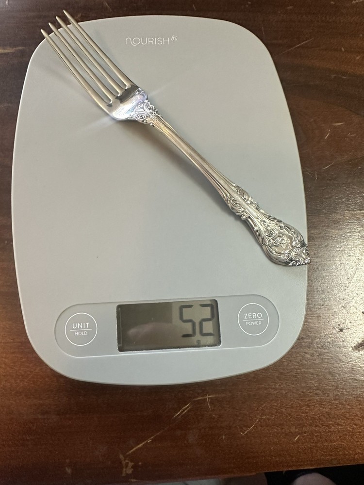 1 - 7" Fork Gorham King Edward Sterling Silverware