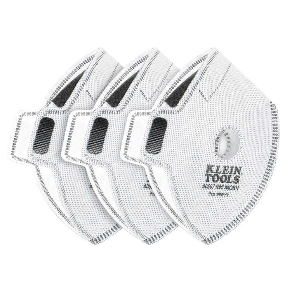 Klein Tools 60507 N95 Replacement Filters, 3-Pack