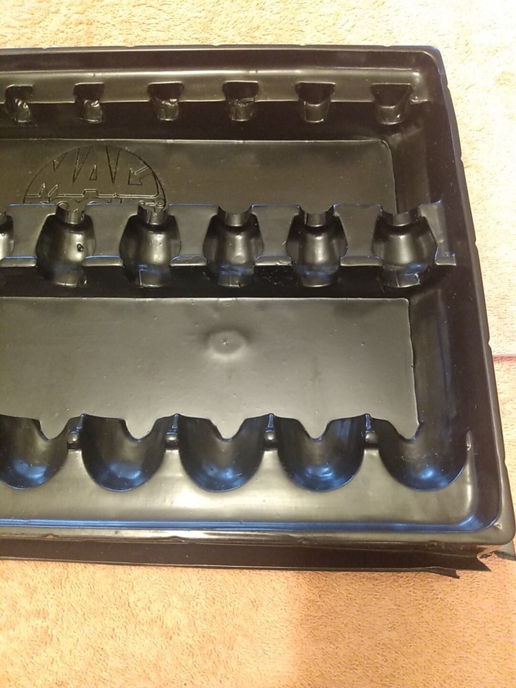 Mac Tools 9 Piece Nut Driver Plastic Storage Tray Black