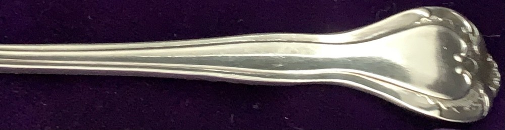 Lunt Sterling Flatware, Tudor, Beef Fork, 7 inches