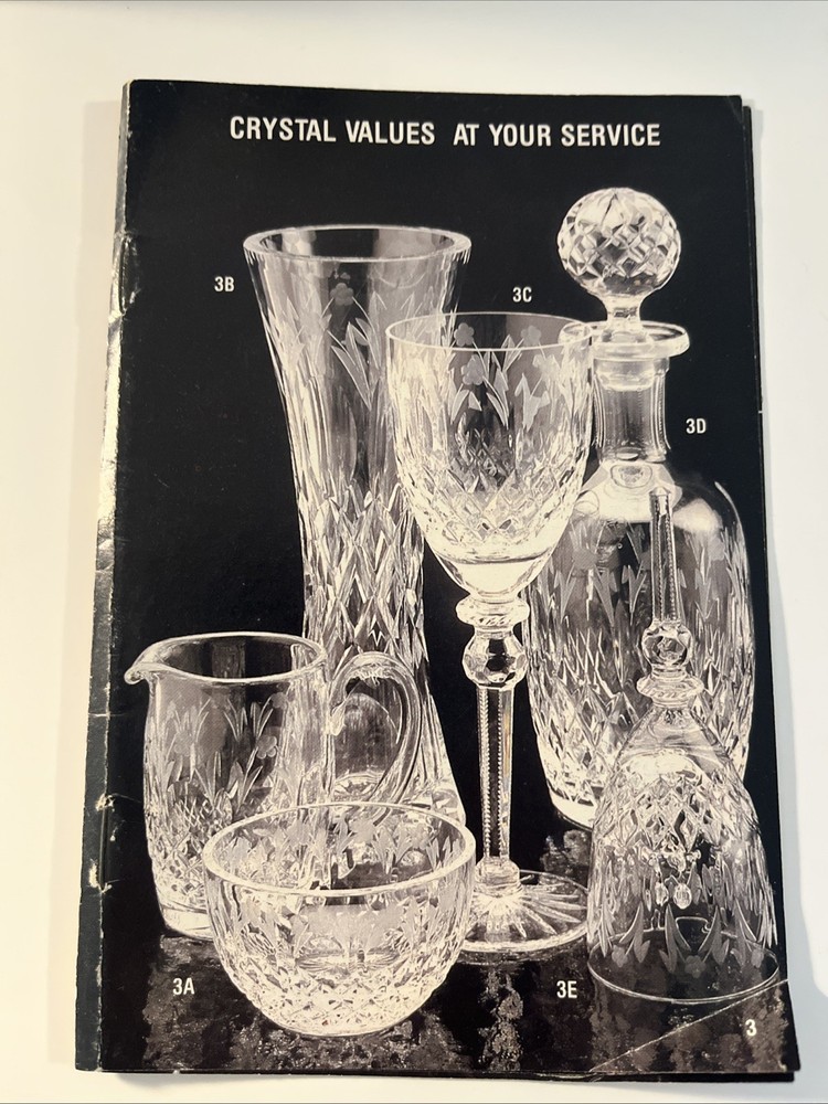 Crystal Values At Your Service Catalog